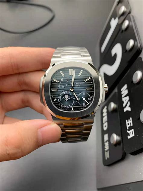 replica watches patek philippe sky moon|patek philippe nautilus size.